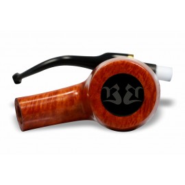 Cachimbo Bertoldi Maestro Briar Âmbar 9mm Anel Dourado